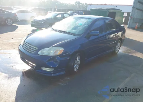 2004 Toyota Corolla S from USA, damaged, VIN 1NXBR32E94Z310294